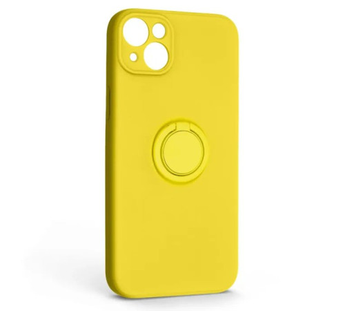 Чохол до мобільного телефона Armorstandart Icon Ring Apple iPhone 14 Plus Yellow (ARM68700)