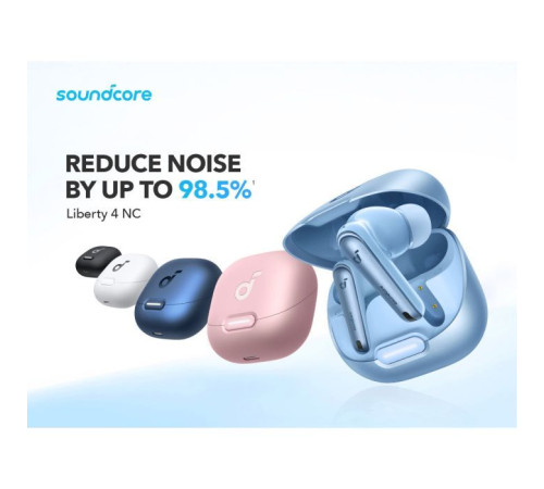 Навушники Anker SoundСore Liberty 4 NC Navy Blue (A3947G31)