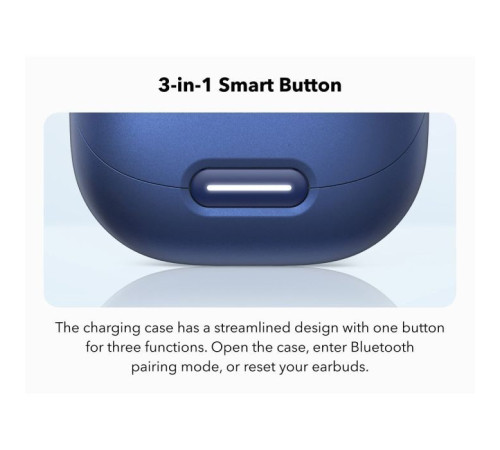 Навушники Anker SoundСore Liberty 4 NC Navy Blue (A3947G31)