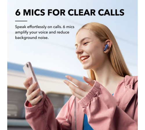 Навушники Anker SoundСore Liberty 4 NC Navy Blue (A3947G31)