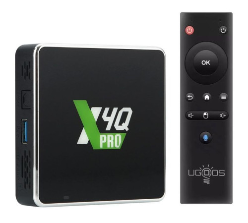Медіаплеєр Ugoos X4Q PRO 4/32Gb/Amlogic S905X4/Android 11 (X4Q PRO)
