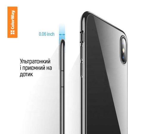 Чохол до мобільного телефона ColorWay TPU matt Samsung Galaxy A05 black (CW-CTMSGA055-BK)