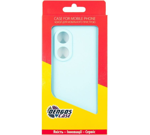 Чохол до мобільного телефона Dengos Soft Oppo A58 4G (ice blue) (DG-TPU-SOFT-35)