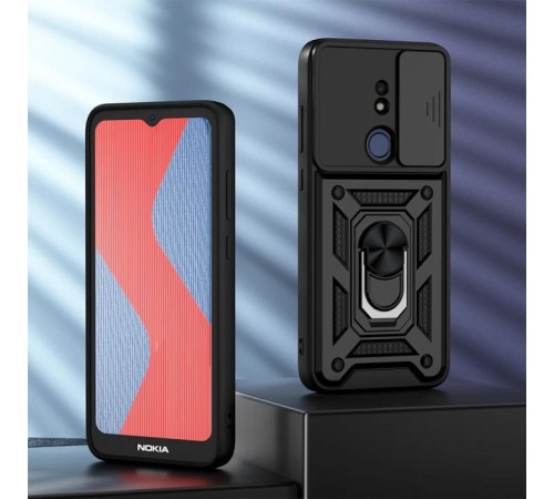 Чохол до мобільного телефона BeCover Military Nokia C21 Black (709994)