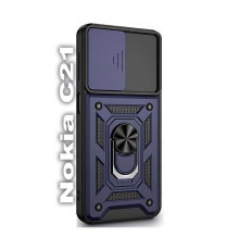 Чохол до мобільного телефона BeCover Military Nokia C21 Blue (709995)