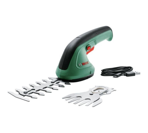 Кущоріз Bosch Bosch EasyShear, 3.6В, 1х1.5Аг, лезо 12см, крок різу 8мм (0.600.833.303)