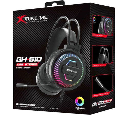 Навушники Xtrike ME GH-510 Black (GH-510)