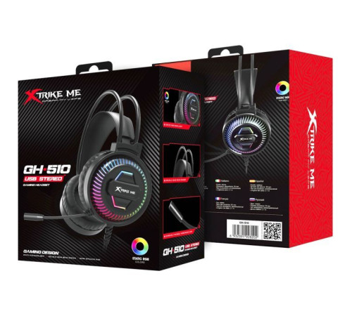 Навушники Xtrike ME GH-510 Black (GH-510)