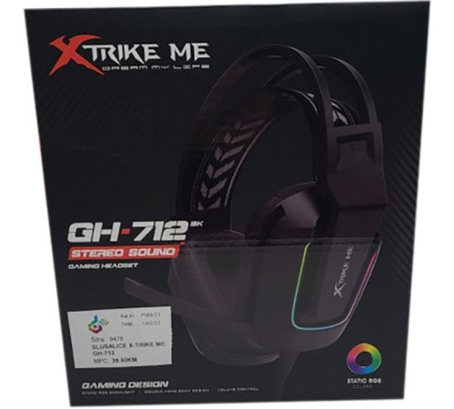 Навушники Xtrike ME GH-712 Black (GH-712)