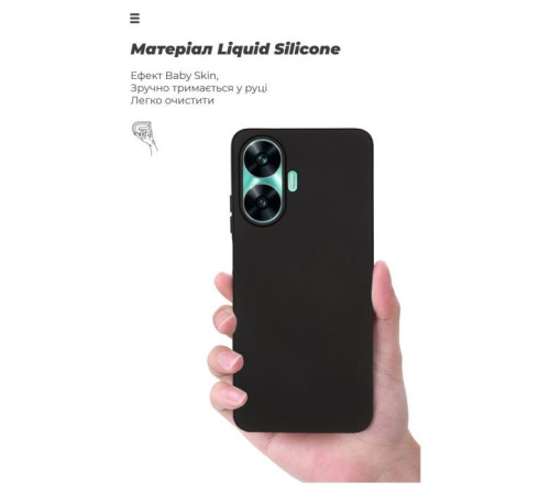 Чохол до мобільного телефона Armorstandart ICON Case Realme C55 Black (ARM70911)
