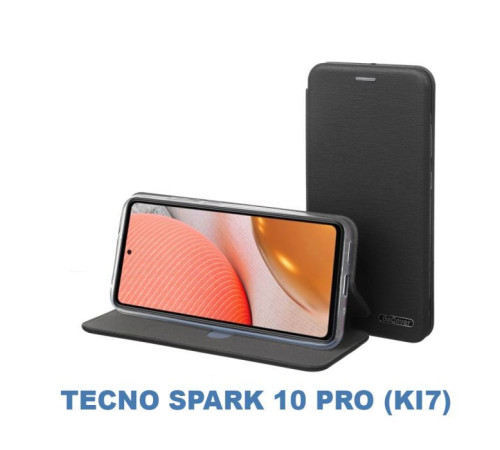 Чохол до мобільного телефона BeCover Exclusive Tecno Spark 10 Pro (KI7) Black (710268)