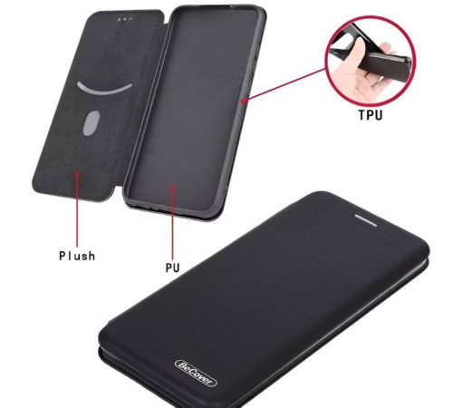 Чохол до мобільного телефона BeCover Exclusive ZTE Blade V40s Black (710286)