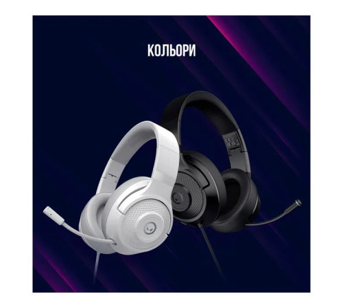 Навушники Lorgar Noah 101 Gaming 3.5 мм Black (LRG-GHS101B)