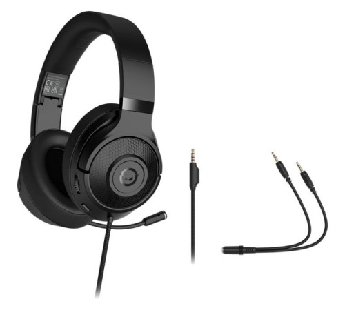 Навушники Lorgar Noah 101 Gaming 3.5 мм Black (LRG-GHS101B)