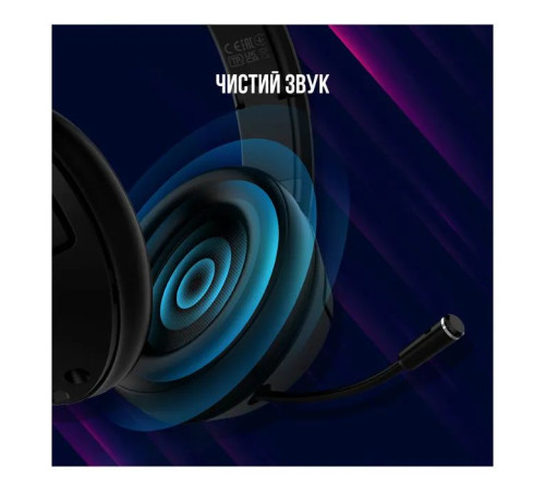 Навушники Lorgar Noah 101 Gaming 3.5 мм Black (LRG-GHS101B)