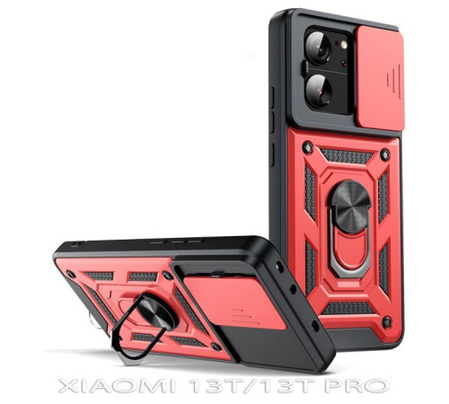 Чохол до мобільного телефона BeCover Military Xiaomi 13T/13T Pro Red (710560)