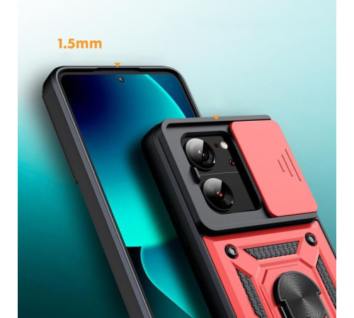 Чохол до мобільного телефона BeCover Military Xiaomi 13T/13T Pro Red (710560)