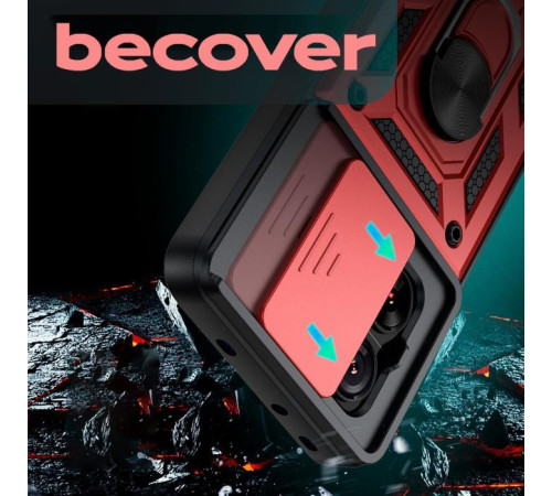 Чохол до мобільного телефона BeCover Military Xiaomi 13T/13T Pro Red (710560)
