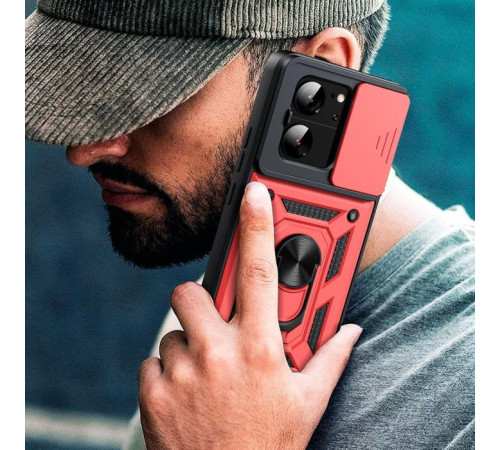 Чохол до мобільного телефона BeCover Military Xiaomi 13T/13T Pro Red (710560)