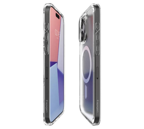 Чохол до мобільного телефона Spigen iPhone 15 Pro Max Ultra Hybrid MagFit Frost Clear (ACS06580)