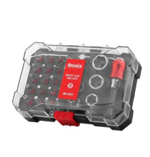 Набір інструментів Ronix головок і біт, 28 шт. (RH-5451)