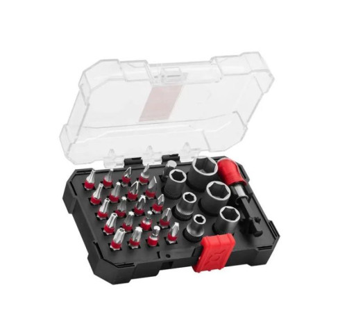 Набір інструментів Ronix головок і біт, 28 шт. (RH-5451)