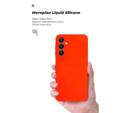 Чохол до мобільного телефона Armorstandart ICON Case Samsung A25 5G (A256) Camera cover Red (ARM76986)