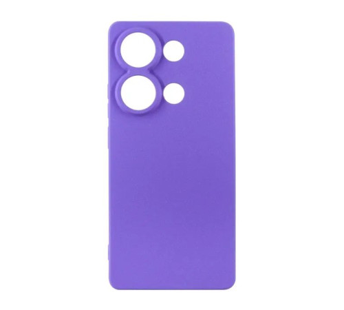 Чохол до мобільного телефона Dengos Kit for Xiaomi Redmi Note 13 Pro 4G case + glass (Purple) (DG-KM-64)
