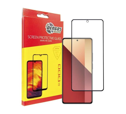 Чохол до мобільного телефона Dengos Kit for Xiaomi Redmi Note 13 Pro 4G case + glass (Purple) (DG-KM-64)