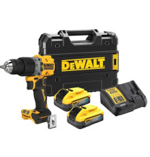Шуруповерт DeWALT XR Li-Ion PowerStack 18 В, 2x5Ah, 90 Нм, 0-650/0-2000 об/хв, TSTAK (DCD805H2T)