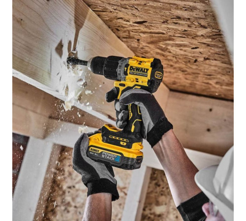 Шуруповерт DeWALT XR Li-Ion PowerStack 18 В, 2x5Ah, 90 Нм, 0-650/0-2000 об/хв, TSTAK (DCD805H2T)