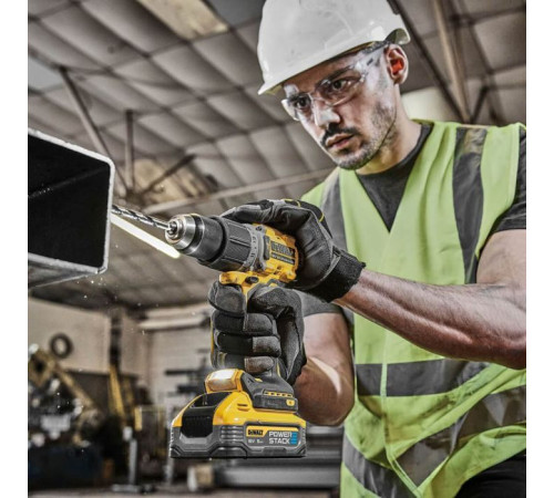 Шуруповерт DeWALT XR Li-Ion PowerStack 18 В, 2x5Ah, 90 Нм, 0-650/0-2000 об/хв, TSTAK (DCD805H2T)