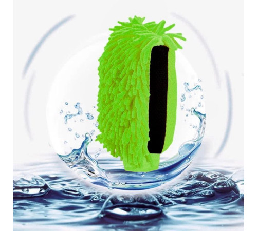 Автомобільна серветка ColorWay Рукавичка з мікрофібри для миття та полірування автомобіля, двостороння (CW-2417)