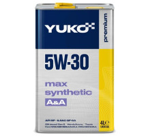Моторна олива Yuko MAX SYNTHETIC A&A 5W-30 4л (4823110401521)