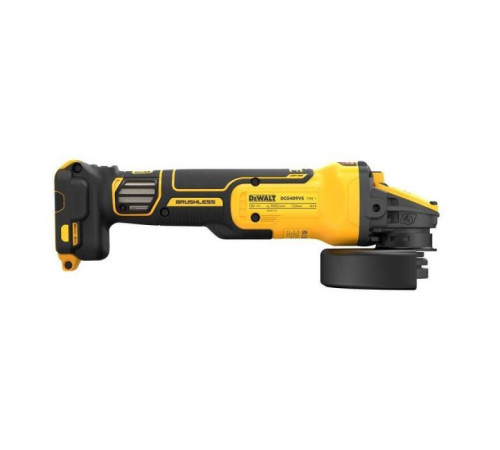 Шліфувальна машина DeWALT 18В XR Li-lon 6Ah, 125 мм, 3000-9000об/хв (DCG409VST1)