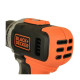 Шуруповерт Black&Decker 18 В, 1.5Ah, 45 Нм,0-360/0-1400 об/мин, 21000 уд/мин, 1.3 кг (BCD003C1)