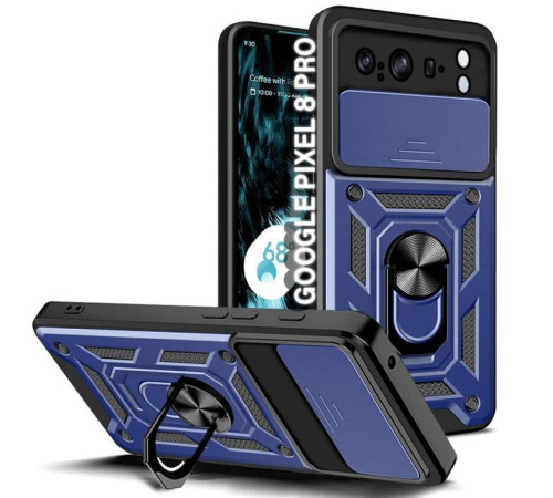 Чохол до мобільного телефона BeCover Military Google Pixel 8 Pro Blue (710666)