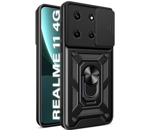 Чохол до мобільного телефона BeCover Military Realme 11 4G Black (710703)