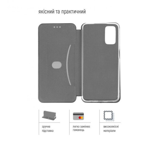 Чохол до мобільного телефона ColorWay Simple Book Samsung Galaxy A35 black (CW-CSBSGA356-BK)