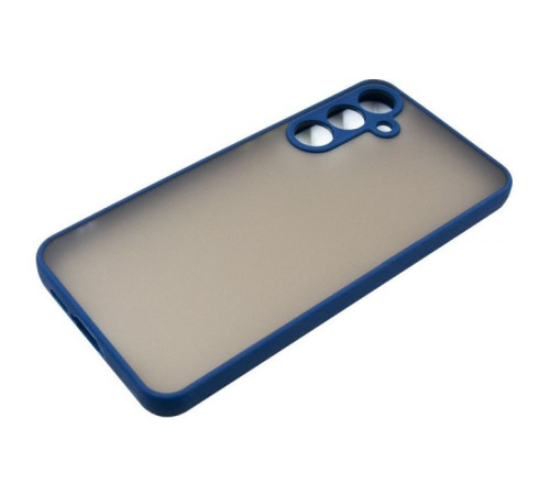 Чохол до мобільного телефона Dengos Matte Samsung Galaxy A55 5G (Blue) (DG-TPU-MATT-143)