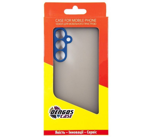 Чохол до мобільного телефона Dengos Matte Samsung Galaxy A55 5G (Blue) (DG-TPU-MATT-143)
