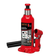 Домкрат GTM гідравлічний пляшковий 5т (216-41З мм) (Т90504)