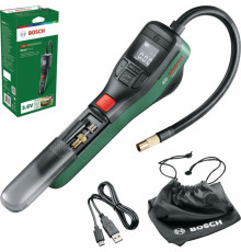 Автомобільний компресор Bosch EasyPump, 3.6V, 3Ah, 10.3 бар, 10 л/хв, 0.4кг (0.603.947.000)