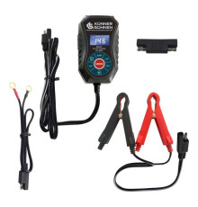 Зарядний пристрій для автомобільного акумулятора Konner&Sohnen Auto Welle KS-B2A з роз'ємом SAE, 230В, 6/12/12,8В, 2А (KS-B2A)