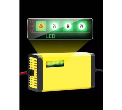 Зарядний пристрій для автомобільного акумулятора XoKo XK-CC12-2A