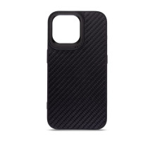 Чохол до мобільного телефона Harder Carbon Pattern Apple iPhone 15 Pro Max Black (ARM76778)