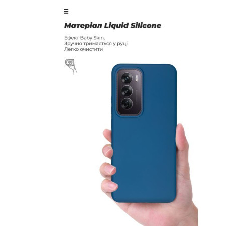 Чохол до мобільного телефона Armorstandart ICON OPPO Reno12 Pro Blue (ARM77977)