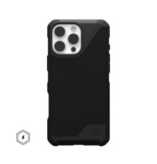 Чохол до мобільного телефона UAG iPhone 16 Pro Max Metropolis LT Magsafe Kevlar Black (114453113940)