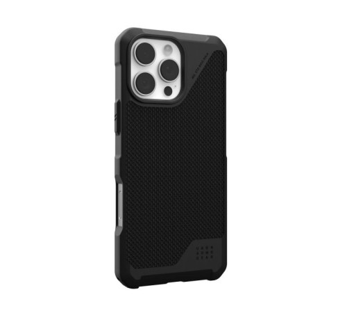 Чохол до мобільного телефона UAG iPhone 16 Pro Max Metropolis LT Magsafe Kevlar Black (114453113940)