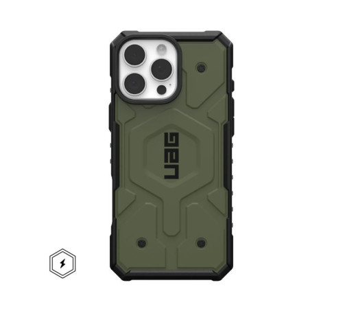 Чохол до мобільного телефона UAG iPhone 16 Pro Max Pathfinder Magsafe Olive Drab (114469117272)
